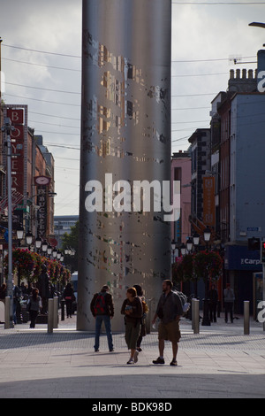 Le Spire de Dublin, O'Connell Street, Dublin, Irlande Banque D'Images