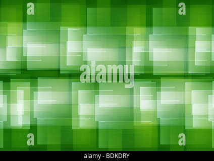 Les vert et blanc motif géométrique abstract background Banque D'Images