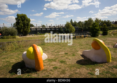 'Mile End Park' ' London Borough de Tower Hamlets' Tower Hamlets London GB UK Banque D'Images