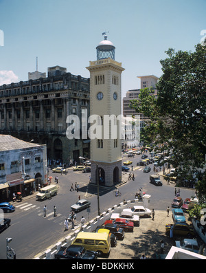 Sri Lanka, Colombo, vue de l'ancien phare de Colombo Banque D'Images