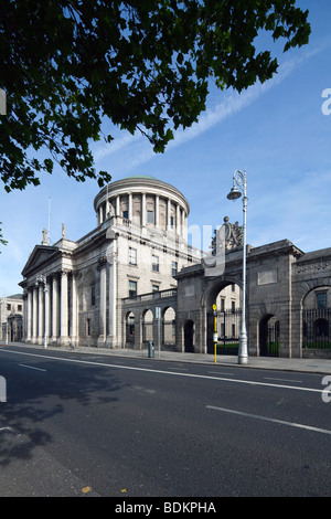 Quatre cours, Dublin, Irlande Banque D'Images