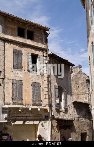 Bâtiment abandonné à St Remy, France Banque D'Images