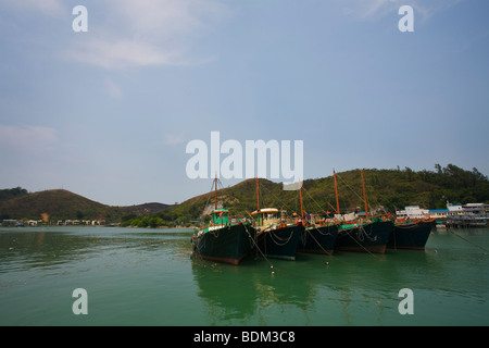 Tai O, village de pêcheurs sur l'île de Lantau, Hong Kong, Chine, Asie Banque D'Images