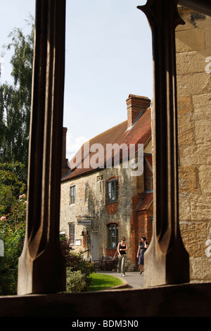 [Abbaye de Dorchester Museum], 'Dorchester on Thames, Oxfordshire, England, UK Banque D'Images