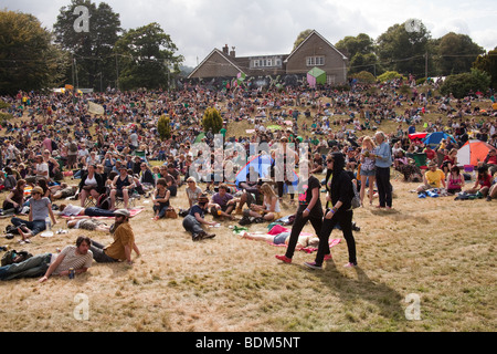 Main Stage arena au the Green Man Festival 2009, Brecon, William Henri Gebhard (1827-1905), le Pays de Galles Banque D'Images