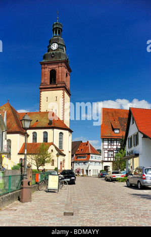 Église catholique, Haslach, Forêt-Noire, Bade-Wurtemberg, Allemagne, Europe Banque D'Images