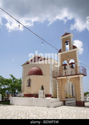 Corfou Grèce Église Xanthates Banque D'Images