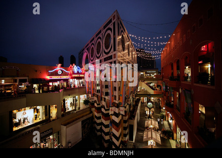 L'expérience de magasinage Horton Plaza, San Diego, Californie, États Unis, Amérique du Nord Banque D'Images