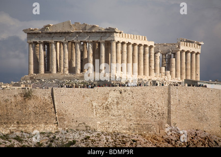 Athènes, l'Acropole, le Parthénon Banque D'Images