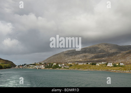 Tarbert, Isle of Harris de ferry pour Uig Banque D'Images