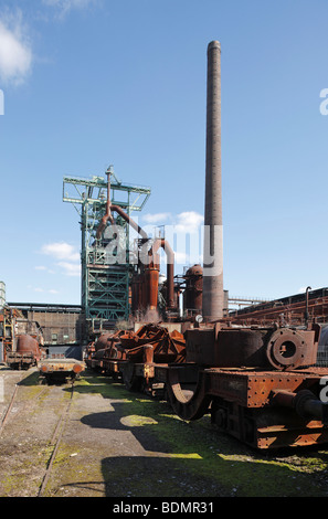 Hattingen, LWL-Industriemuseum Henrichshütte, Ältester Hochofen im Ruhrgebiet Banque D'Images