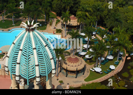 Le Palais de la cité perdue à Sun City, province du Nord-Ouest, Afrique du Sud Banque D'Images