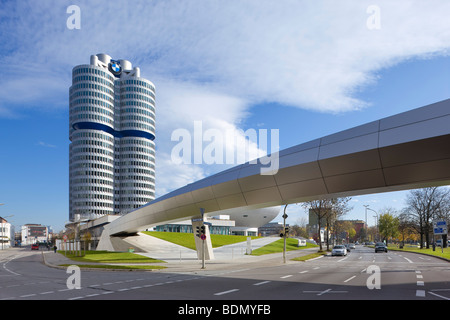 München, BMW-musée 1968-1972 von Karl Schwanzer, BMW Gebäude Banque D'Images