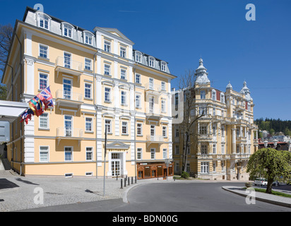 Marienbad, Kuranlage Marienbad, Tschechische Republik erbaut ca 1813 - 1827 Banque D'Images