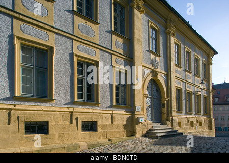 Bamberg, Stadthaus, Alstadt Bamberg, Stadthaus, Mödling 1 la façade, um 1710 Banque D'Images