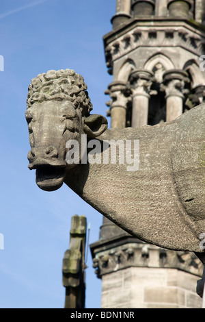 Bamberg, Domkuh Suedwestturm am Dom, Banque D'Images