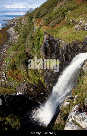 Cascades près de Ballygown Fors Eas sur l'île de Mull, Ecosse, Royaume-Uni. Banque D'Images