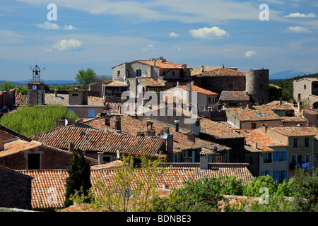 Le pittoresque village de Tourtour provence Banque D'Images