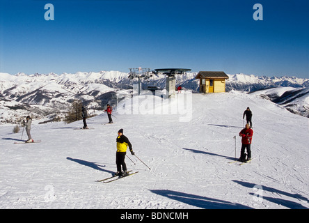 Station de ski de Valberg Alpes-maritimes 06 PACA France Europe Banque D'Images