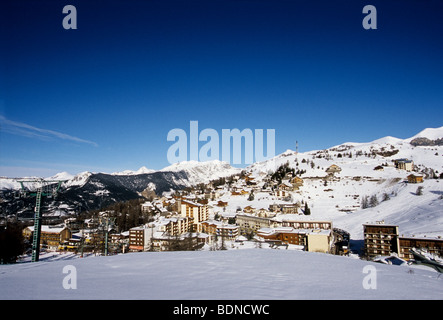 Station de ski de Valberg Alpes-maritimes 06 PACA France Europe Banque D'Images