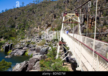 Alexandra Suspension Bridge Banque D'Images