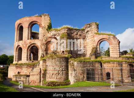 Ruines des bains romains à Trèves, Allemagne Europe Banque D'Images