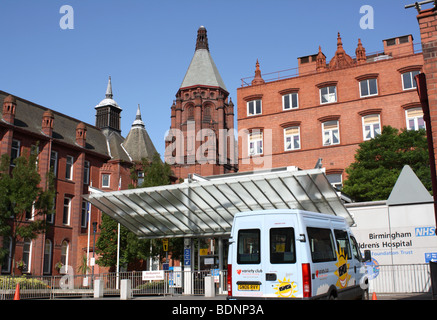 Le Birmingham Children's Hospital, précédemment connu sous le nom de Diana, princesse de Galles l'Hôpital pour enfants. UK 2009 Banque D'Images