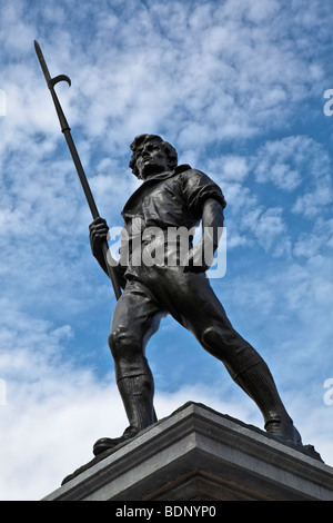 Le pikeman monument à Wexford town arènes Banque D'Images