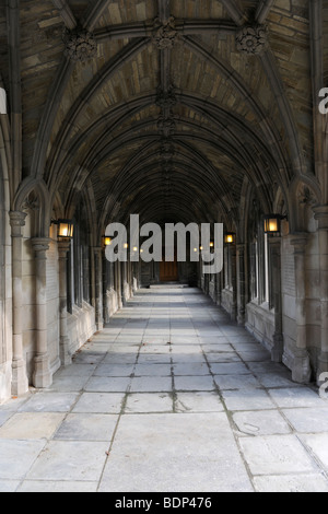 8/12 l'Université Cornell, d'arches et promenade à l'Hôtel de Lyon Banque D'Images