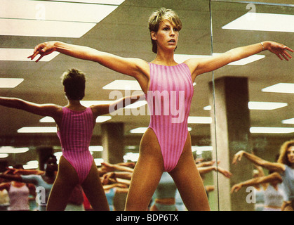 Parfait - 1985 Columbia film avec Jamie Lee Curtis Banque D'Images