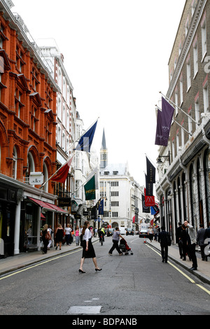 Old Bond Street, Mayfair, London, UK Banque D'Images