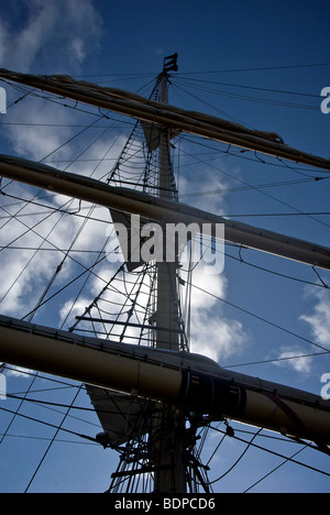 Weymouth Tallship Harbour Harbour Dorset UK Banque D'Images