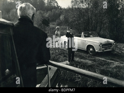 Le baron de l'écluse Année : 1959 Réalisateur : Jean Delannoy Jean Gabin Banque D'Images