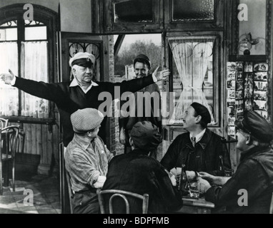 Le baron de l'écluse Année : 1959 Réalisateur : Jean Delannoy Jean Gabin Banque D'Images