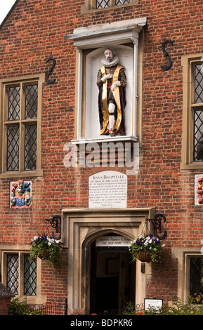 L'Angleterre, Berkshire, Bray, Jésus historique de l'hôpital fondé en 1627, hospices par de riches Londres poissonnier William Goddard Banque D'Images