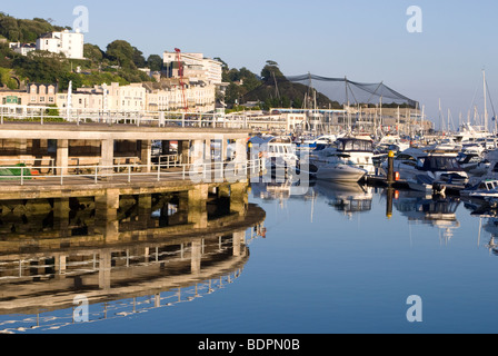 marina de Torquay Banque D'Images