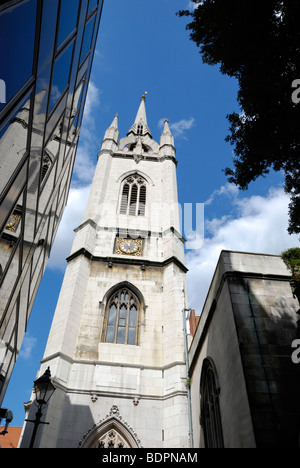 St Dunstan-dans-le-est de l'église de St Dunstan's Hill, City of London, England, UK Banque D'Images