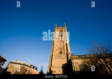 La cathédrale de Derby. La cathédrale de Tous les Saints Banque D'Images