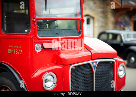 London routemaster bus can. Banque D'Images
