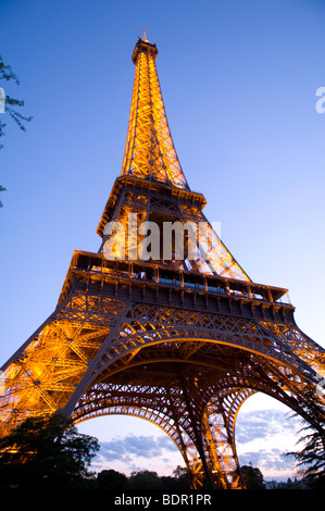 La Tour Eiffel Banque D'Images