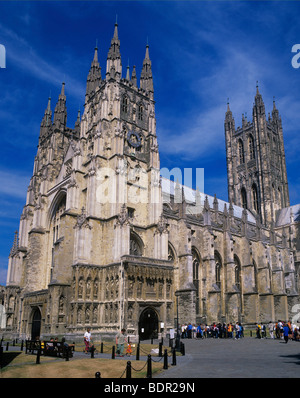 La Grande-Bretagne, l'Angleterre, Kent, Caterbury, La Cathédrale de Canterbury Banque D'Images