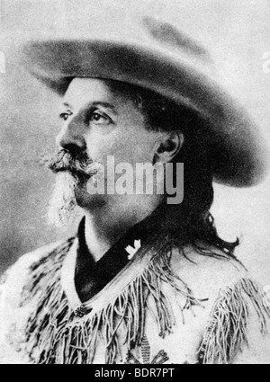 Le colonel William F Buffalo Bill Cody, fin du xixe ou début du xxe siècle (1954). Artiste : Inconnu Banque D'Images