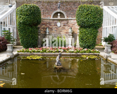 Maison et Jardins de Powerscourt Estate, près de Enniskerry, dans le comté de Wicklow, Irleand Banque D'Images