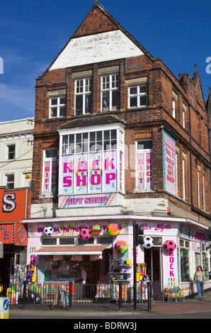 Boutique de souvenirs Scarborough North Yorkshire Banque D'Images