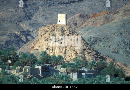 Château de Jabrin, Oman Banque D'Images