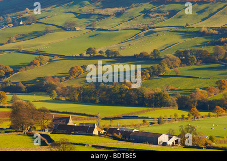 Danby Dale Farm, North Yorkshire Moors National Park, Angleterre. Banque D'Images