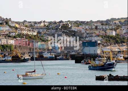 Port de Brixham Devon, Angleterre Banque D'Images