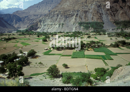 Route de la soie, du Pakistan, Hunza Valley Banque D'Images