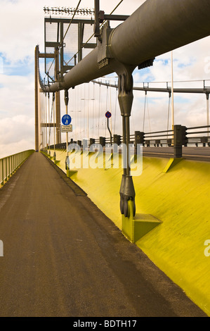 Le Humber Bridge, North Lincolnshire Banque D'Images