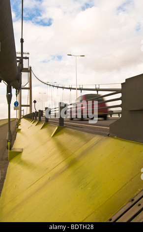 Le Humber Bridge, North Lincolnshire Banque D'Images